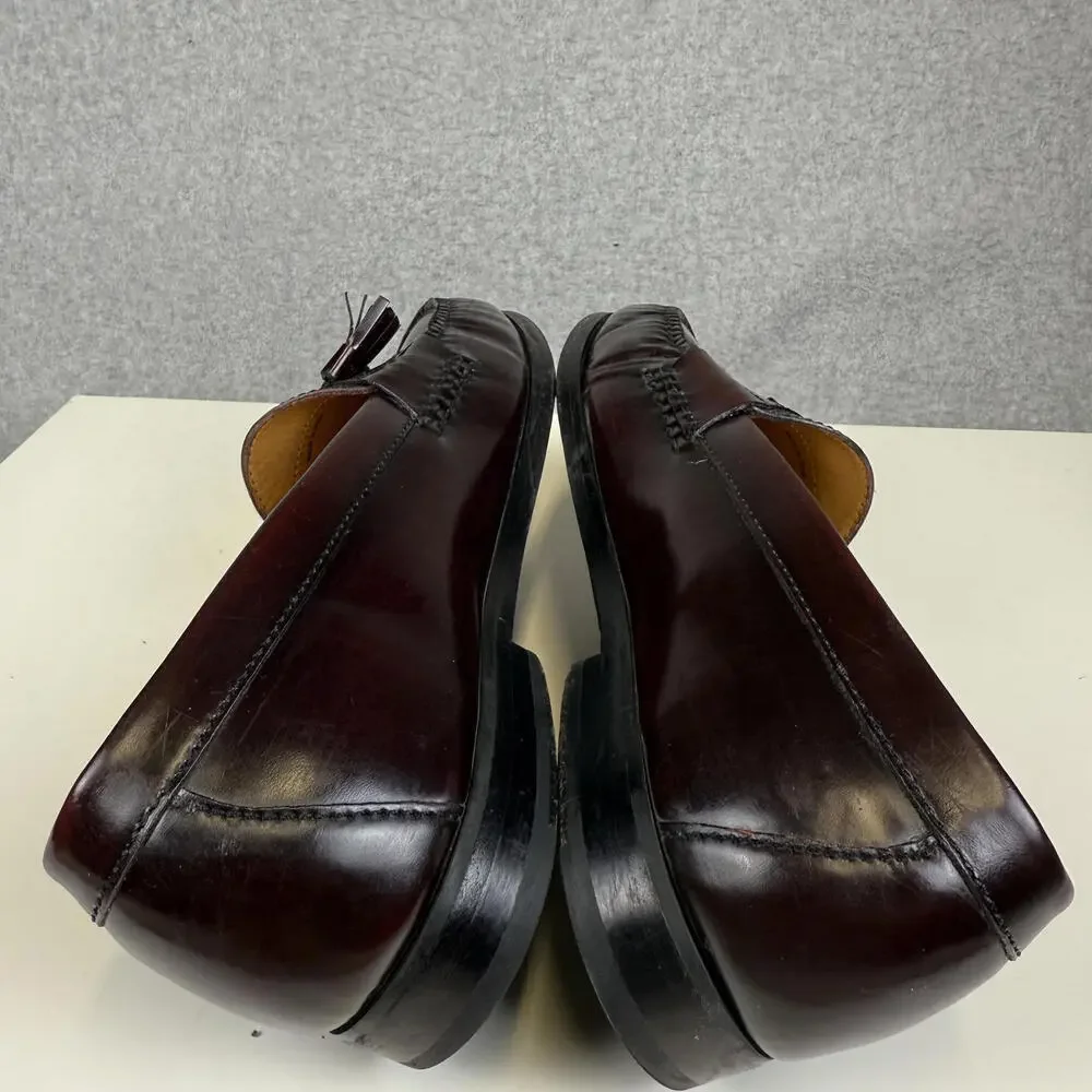 Cole Haan Men's Size 9.5D Purple Leather Slip On Dress Shoes Loafers